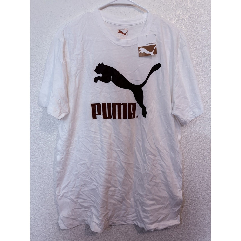 Puma Men's Crew Neck T-Shirt Size Large New With Tags